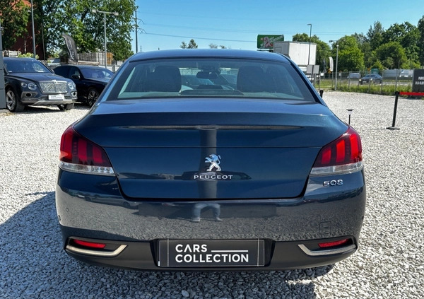 Peugeot 508 cena 47500 przebieg: 139548, rok produkcji 2015 z Jastrowie małe 137